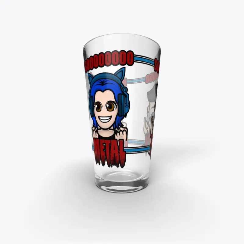 Almost The MOST METAL Pint Glass EVER