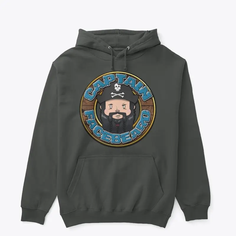 Captain FaceBeard Pullover Hoodie